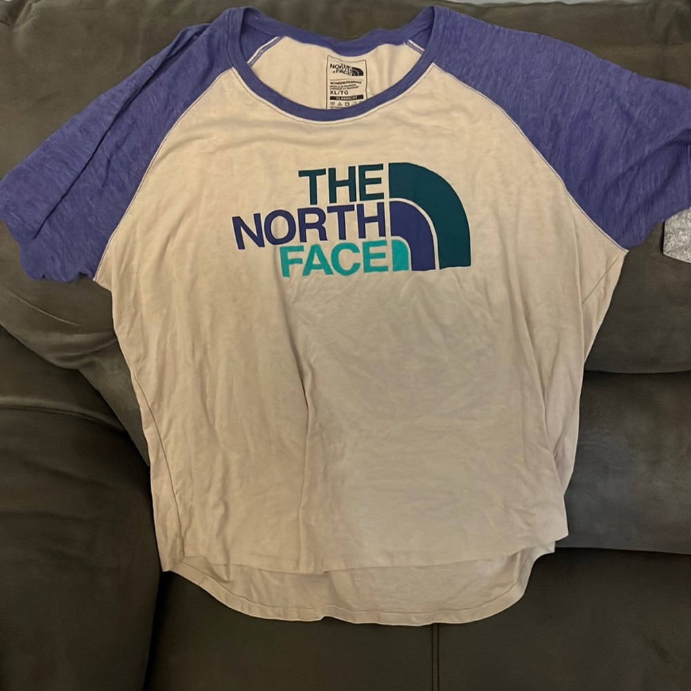 This is a north face tshirt